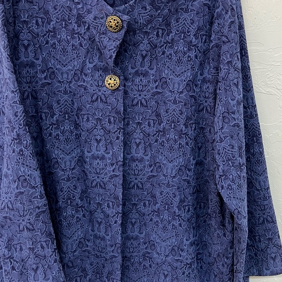 Women’s Plus Size 20/22 Ulla Popken Indigo Jacket - Picture 4 of 6